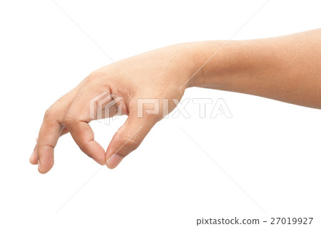 Man hand sign 27019927
