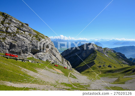 The world's steepest cogwheel railway to Pilatus The world's steepest cogwheel railway to Pilatus 27020126