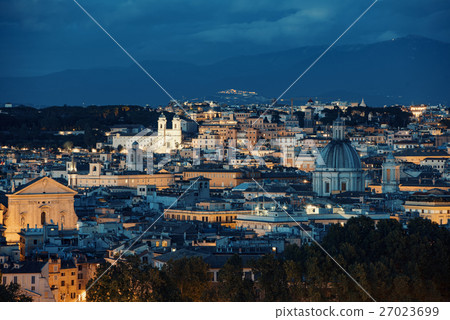 Rome night view 27023699