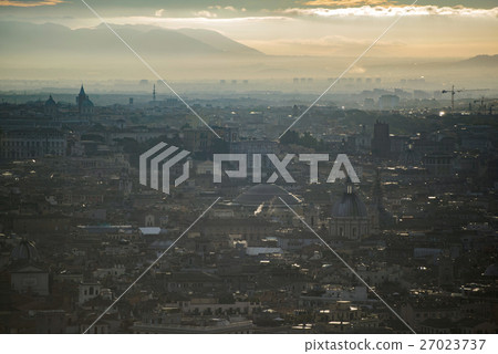 Rome view from Vatican Dome Rome view from Vatican Dome 27023737