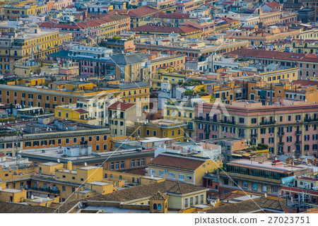 Colorful buildings in Rome city center. Colorful buildings in Rome city center. 27023751