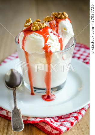 Ice cream balls Ice cream balls 27025729