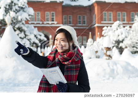 札幌觀光圖像在冬天 札幌觀光圖像在冬天 27026097