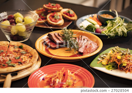 Party preparation Party preparation 27028504