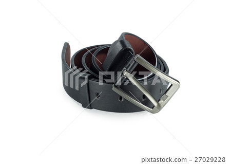 belt or men's black belt isolated belt or men's black belt isolated 27029228