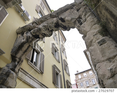 Rijeka Old Town Roman gate Rijeka Old Town Roman gate 27029707