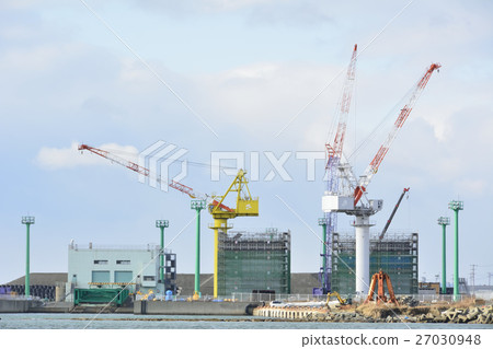 Image of port construction 27030948