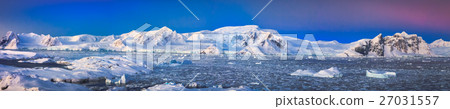 snow-capped mountains panorama snow-capped mountains panorama 27031557