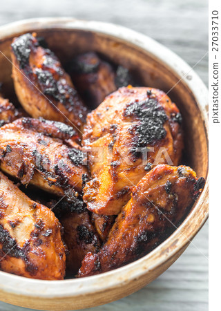 Grilled adobo chicken 27033710