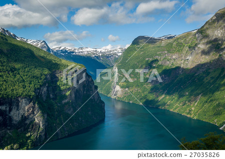 Geiranger fjord view from Road Of The Eagles 27035826