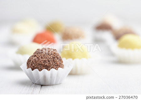 Handmade truffle chocolates Handmade truffle chocolates 27036470