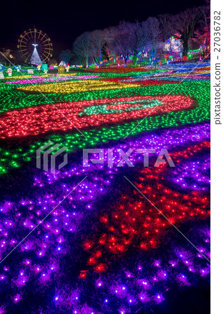 Tokyo German Village Illuminations 2016 - Stock Photo [27036782