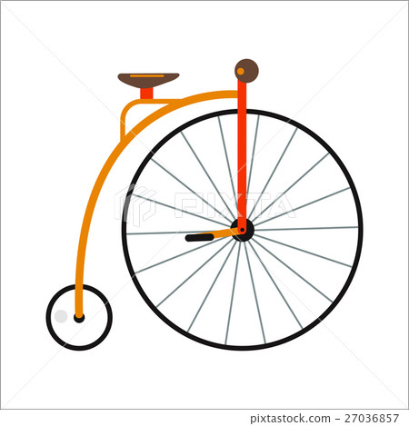 Bicycle flat style isolated on white background 27036857