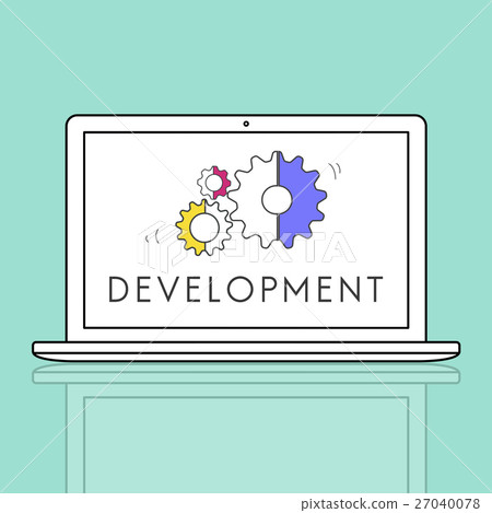 Performance Skills Cog Icon Concept Performance Skills Cog Icon Concept 27040078