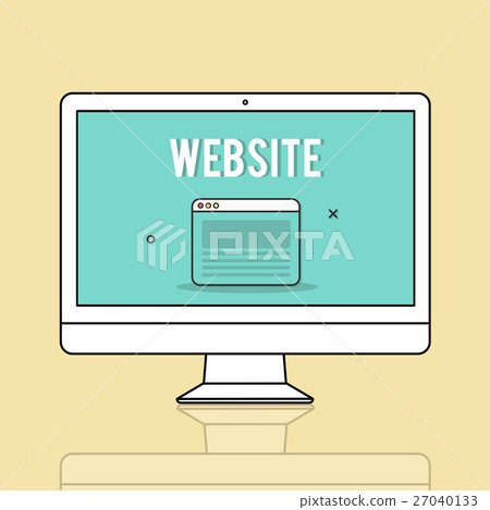 Web Design Template Graphic Concept Web Design Template Graphic Concept 27040133
