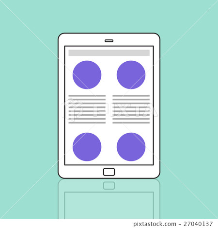 Web Design Template Copy Space Concept Web Design Template Copy Space Concept 27040137