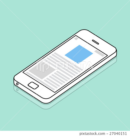 Web Design Template Copy Space Concept 27040151