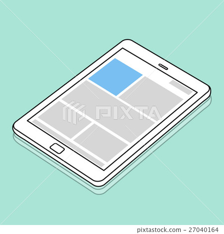 Web Design Template Copy Space Concept 27040164