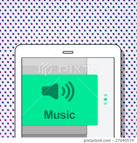 Audio Podcast Music Multimedia Broadcast Concept - Stock Illustration ...