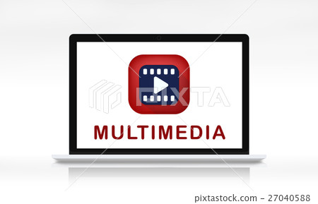 Entertainment Media Video Play Icon Entertainment Media Video Play Icon 27040588