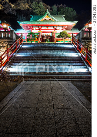 Ohtori Orihime Shrine Main Hall Light Up（栃木縣足利市）截至2016年12月 27042083