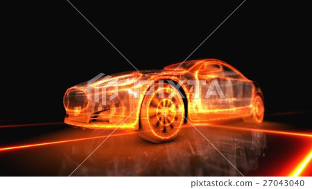 fiery appearance of the machine fiery appearance of the machine 27043040
