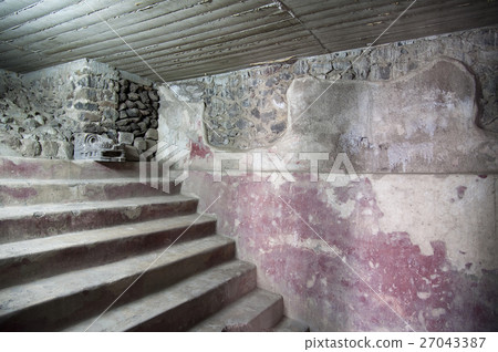 Temple of Teotihuacan Mexico Jaguar Temple Basement 27043387