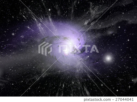 Stars, dust and gas nebula in a far galaxy Stars, dust and gas nebula in a far galaxy 27044041