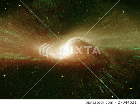 Stars, dust and gas nebula in a far galaxy Stars, dust and gas nebula in a far galaxy 27044621