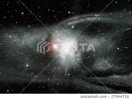 Stars, dust and gas nebula in a far galaxy Stars, dust and gas nebula in a far galaxy 27044728