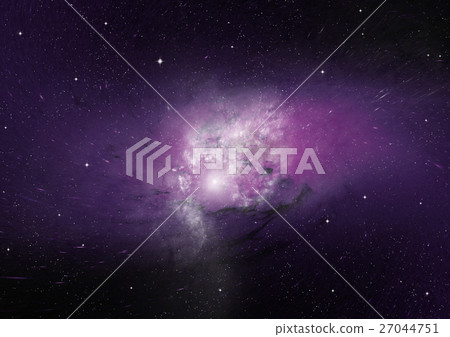 Stars, dust and gas nebula in a far galaxy Stars, dust and gas nebula in a far galaxy 27044751