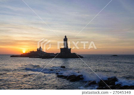 Vattakottai fort and beach, Kanyakumari, India 27045349