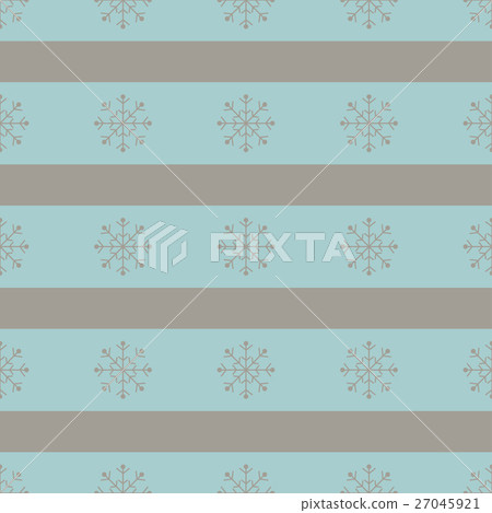 Christmas snowflakes seamless background. 27045921