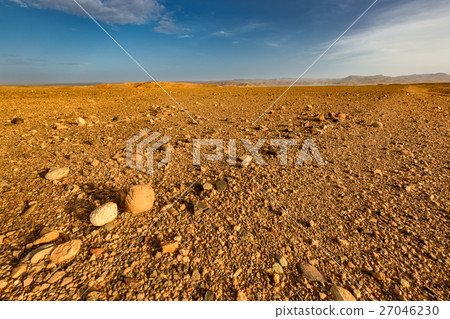 Hamada desert near Ouarzazate in Morocco Hamada desert near Ouarzazate in Morocco 27046230