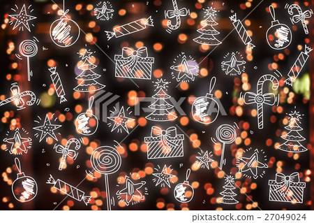 Merry Christmas wallpaper, pattern, background 27049024
