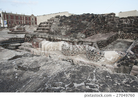 Mexico Mexico City Templo Mayor ruins 27049760