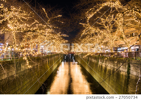 Meguro河Nakameguro珠寶圓頂2016年的照明 27050734