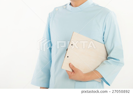 Doctor wearing surgical gown 27050892