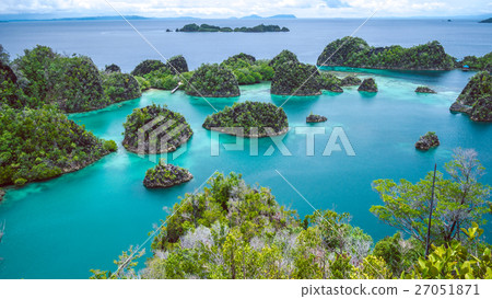 Painemo Island, Blue Lagoon, Raja Ampat West Papua Painemo Island, Blue Lagoon, Raja Ampat West Papua 27051871