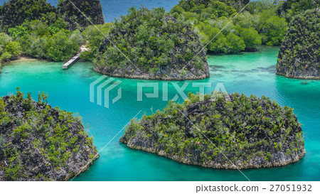 Pianemo Island, Blue Lagoon, Raja Ampat Pianemo Island, Blue Lagoon, Raja Ampat 27051932