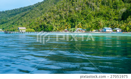 Local Village on Monsuar Island. Raja Ampat Local Village on Monsuar Island. Raja Ampat 27051975