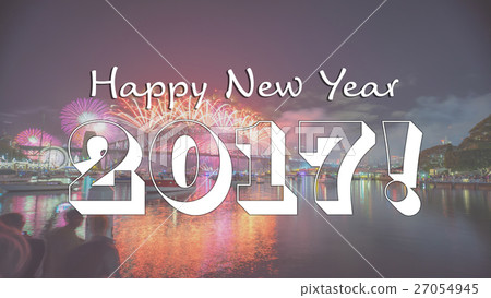 Happy New Year Sydney concept 27054945