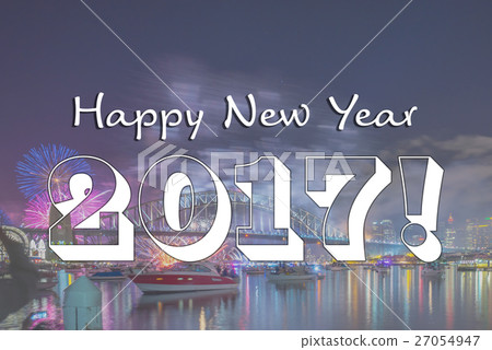 Happy New Year Sydney concept Happy New Year Sydney concept 27054947