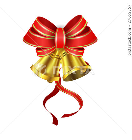 Vector Gold Christmas bells 27055557