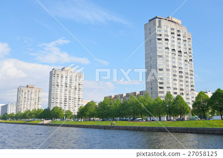 View of Smolenka River. View of Smolenka River. 27058125