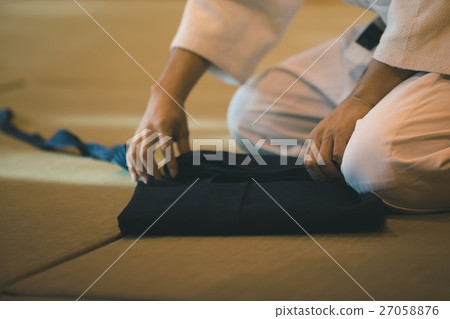 合氣道 男式正裝裙褲 道服 27058876