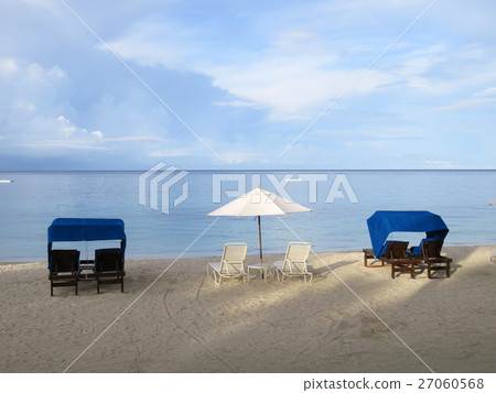 海天空夏天背景 27060568