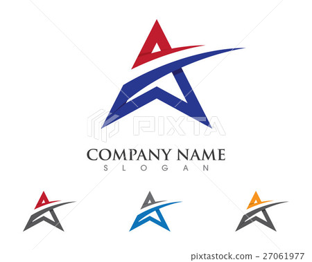 A Letter Logo Template A Letter Logo Template 27061977