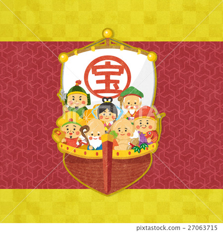 Seven Luck Gods [Japanese Background · Series] 27063715