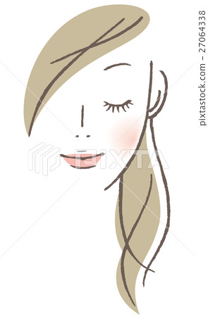 Woman with closed eyes 27064338